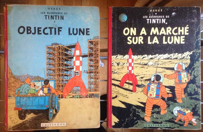 Alunissage de la navette chinoise  Tintin-objectif+marchelune